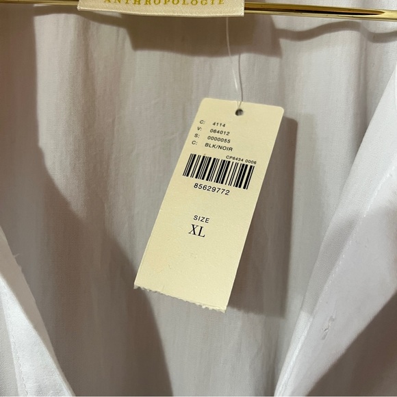 Anthropologie | NWT Maeve Long Sleeve Ruched Tube Twofer Sweater Top Size XL - Picture 5 of 15